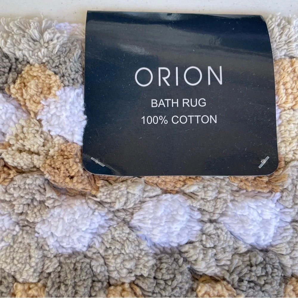 Home Weavers Inc Orion Quick Dry Rug Beige 100% 17